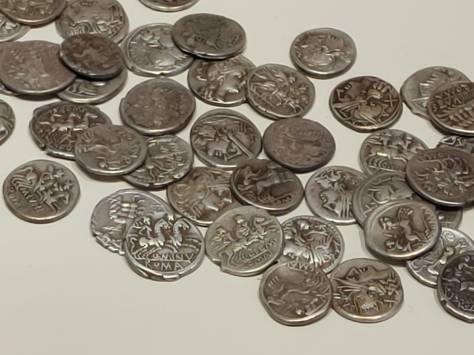Monedas Romanas. Foto: J.A.E.